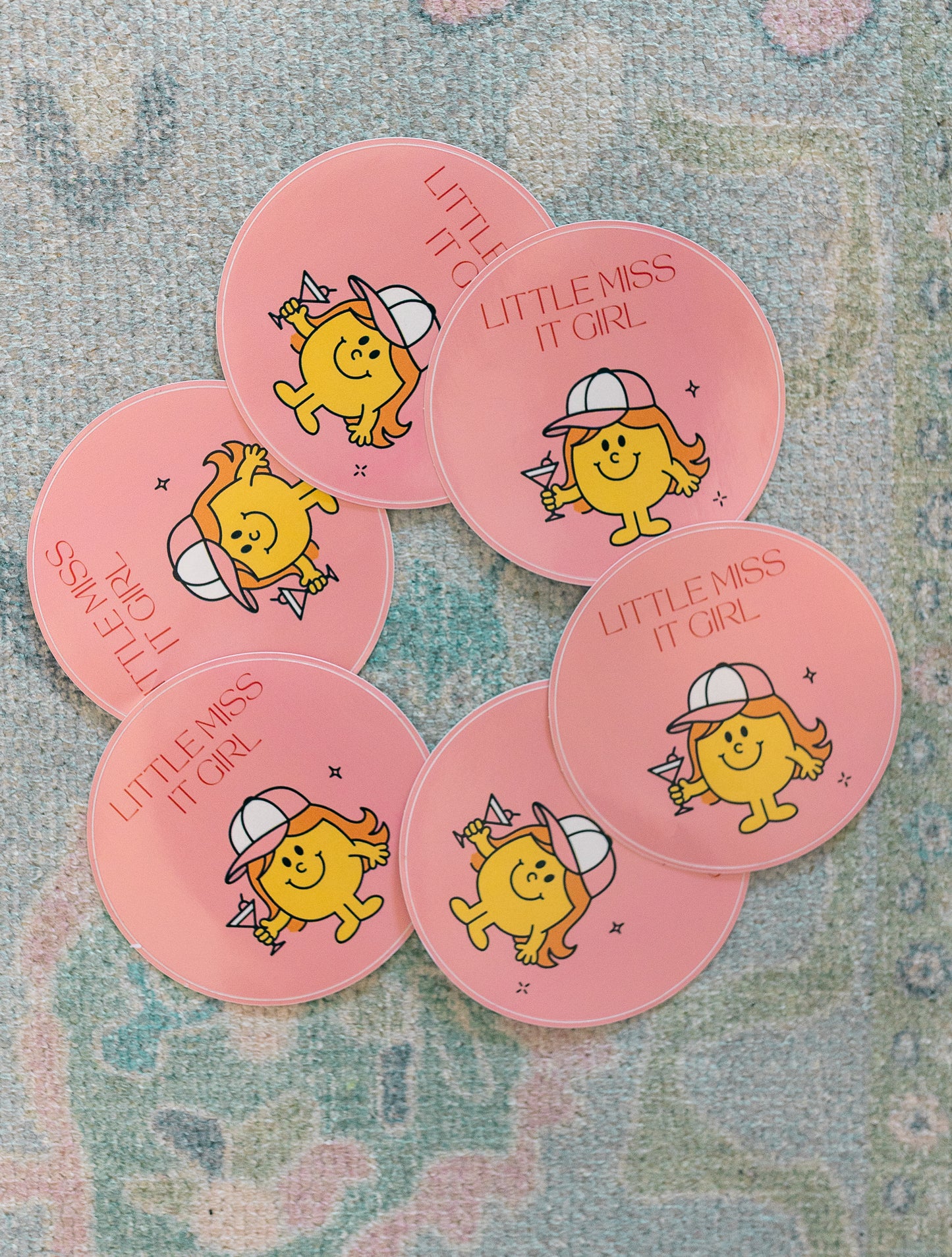 Little Miss It Girl Sticker